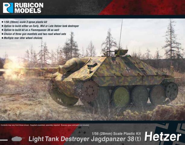 Bolt Action Jadgpanzer 38(t) Hetzer